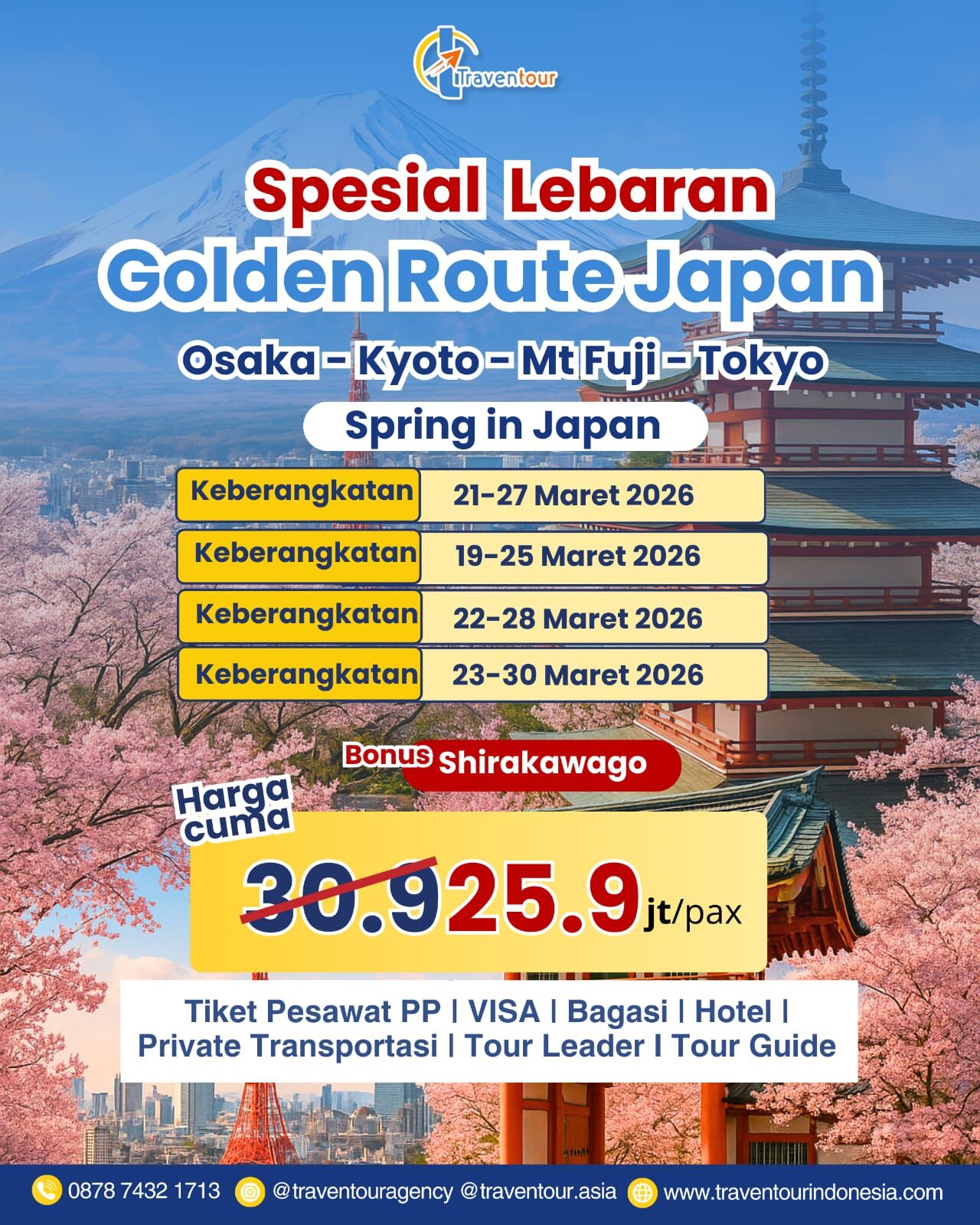 Golden Route Japan Spesial Lebaran