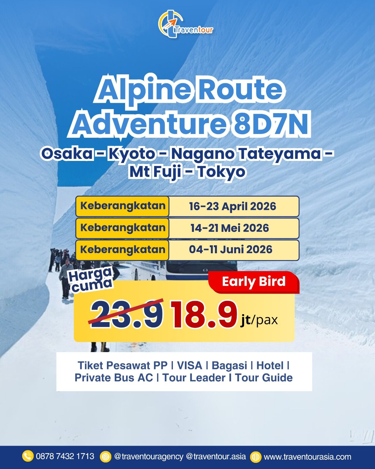 Alpine Route Adventure 8D7N