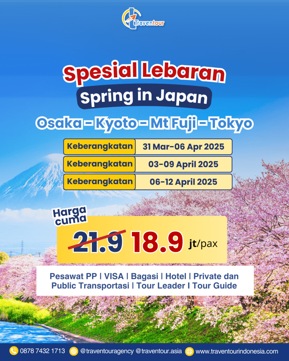 Jepang Lebaran 2025 (31 Maret - 06 April 2025)