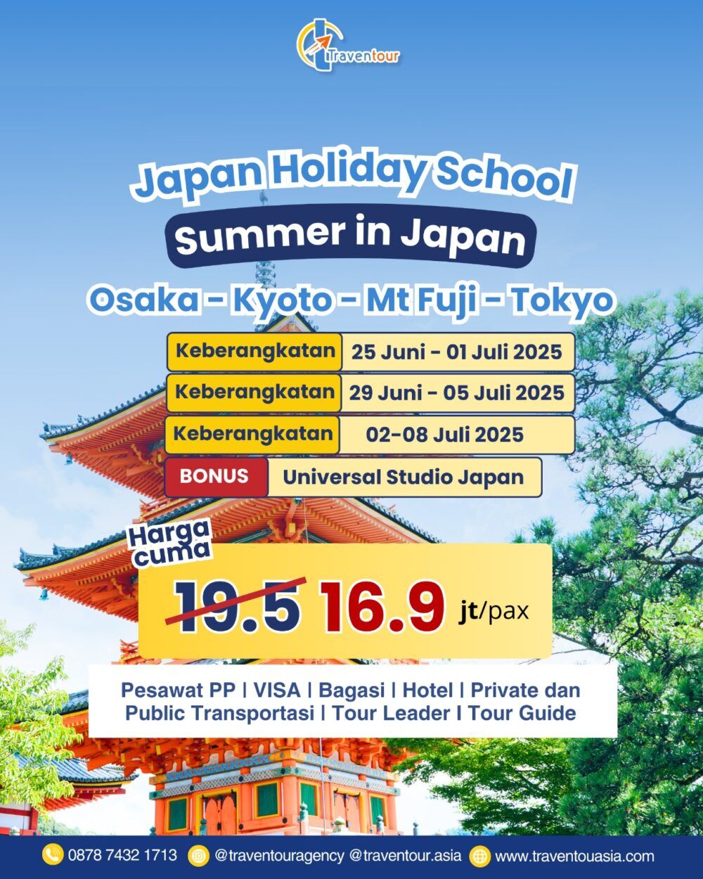 Jepang Juli 2025 ( 29 Juni - 05 Juli 2025)