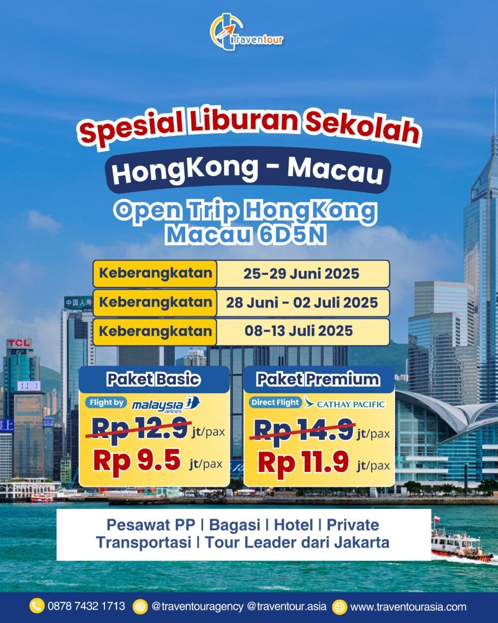Hongkong Juli 2025 ( 28 Juni - 02 Juli 2025)