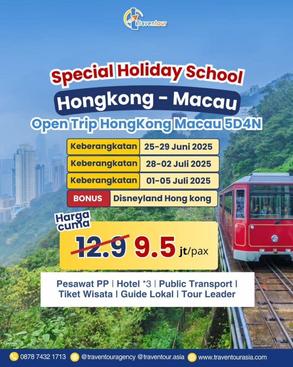 Hongkong Juli 2025 ( 28  - 02 Juli 2025)